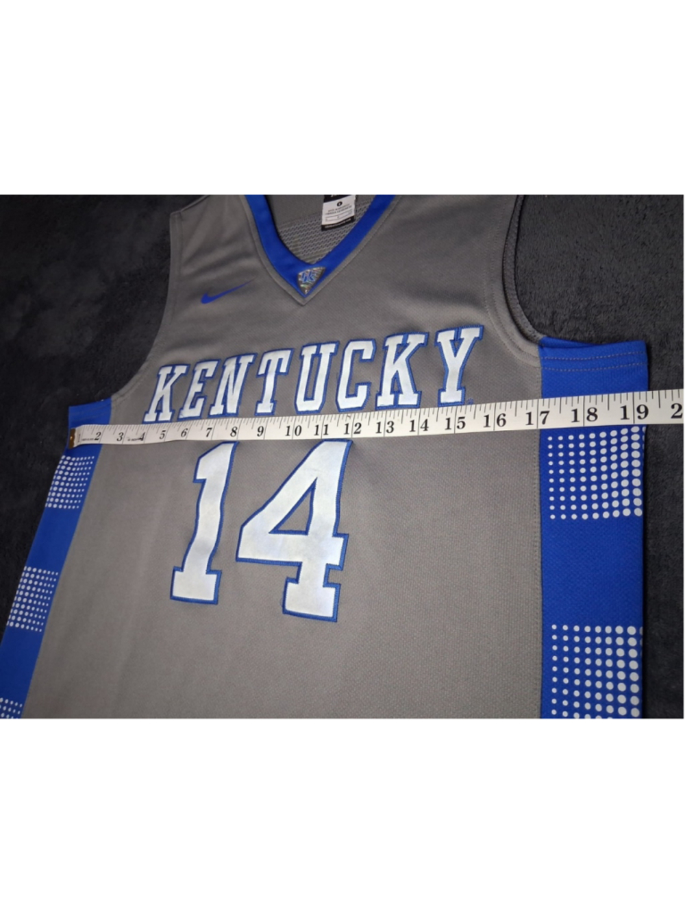 Kentucky Wildcats Michael Kidd-Gilchrist Men's Small NCAA Jersey Nike Elite 2012 - Picture 10 of 11